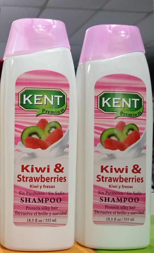 SHAMPOO KENT KIWI Y FRESA 555ML