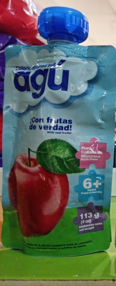 COLADOS AGU DE MANZANA 113GR