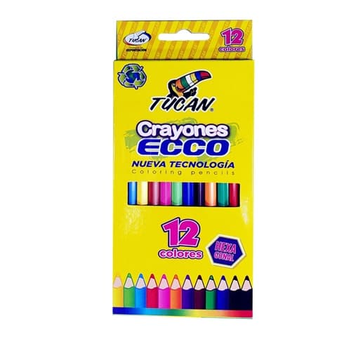 CAJAS DE COLORES TUCAN LARGOS