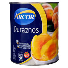 LATAS DE DURAZNO ARCOR