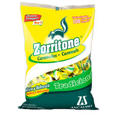 CARAMELOS ZORRITONE 100 UNIDADES