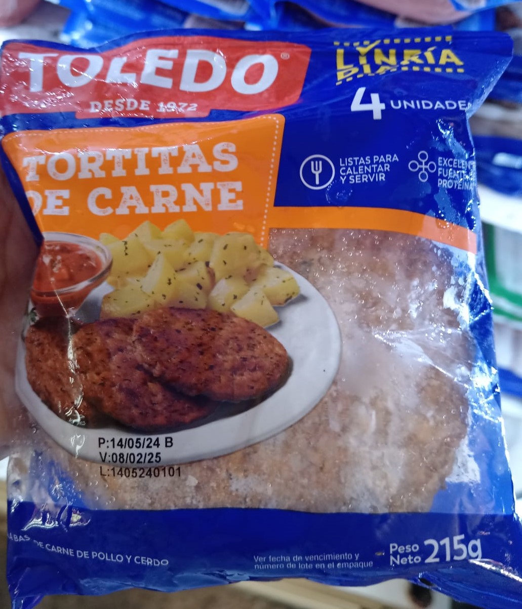 BOLSA TORTITAS DE CARNE TOLEDO