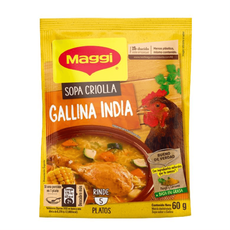 SOPA MAGGI GALLINA INDIA