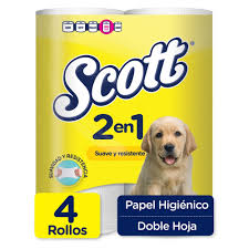 SCOTT JUNIOR PLUS 4 ROLLOS