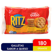 GALLETAS RITZ CON QUESO 12 PQ