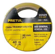 CINTA  TRANSPARENTE 48MM X 40