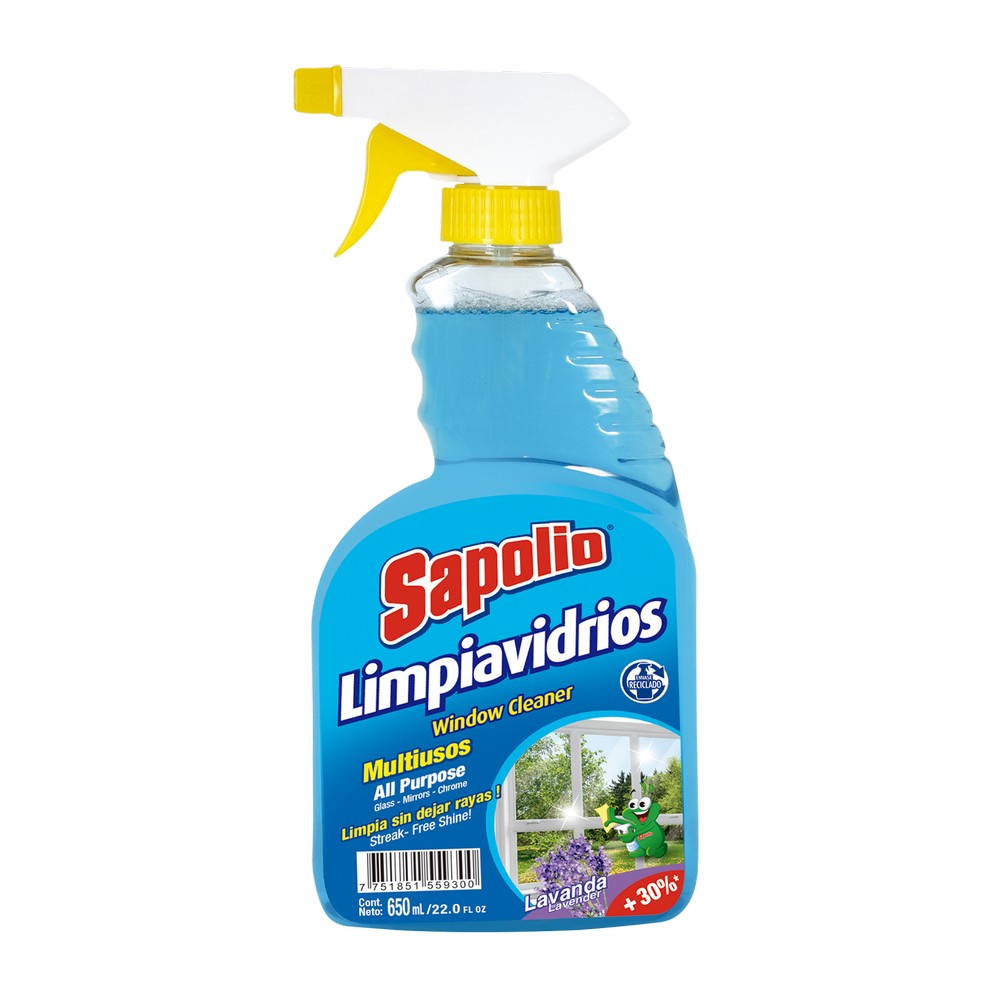 LIMPIA VIDRIOS 650ML SAPOLIO