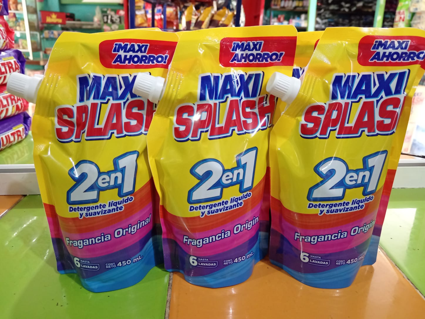 MAXXI SPLASH DOY PACK 450ML