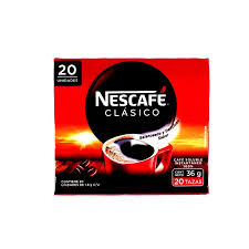 CAJA NESCAFE CLASICO STICK 20UN