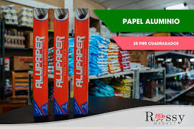 PAPEL ALUMINIO ALUPAPER 25 PIES